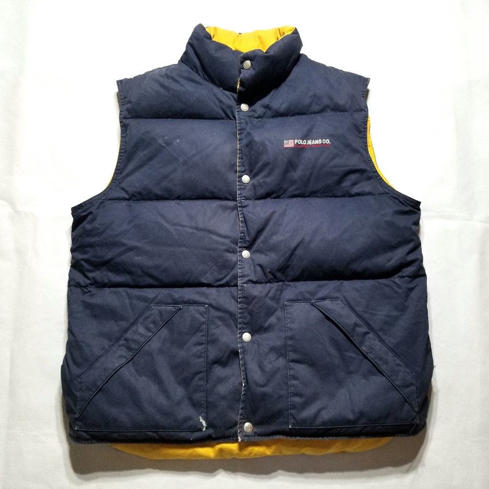 VINTAGE Polo Sport Ralph Lauren Reversable Puffer - Picture 1 of 8